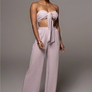 Jluxlabel Lavender linen set